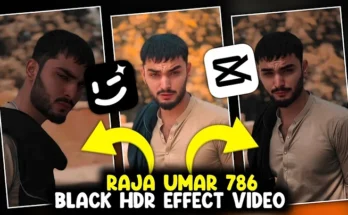 harpaltech raja umar black effect video editing